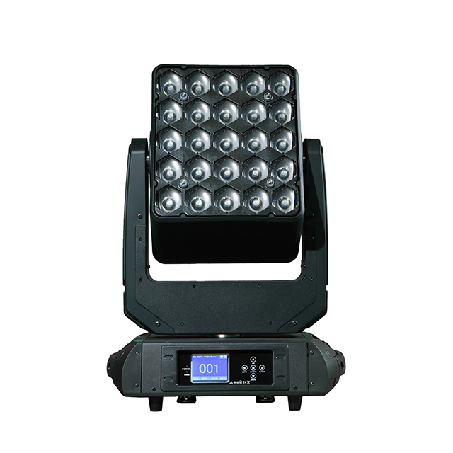 25 × 15W زوومابلي LED مصفوفة تتحرك ضوء الرأس 
