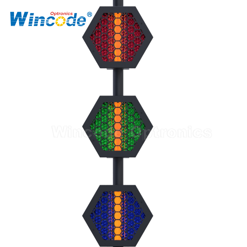 6 × 60W LED RGB ريترو ستروب لايت 